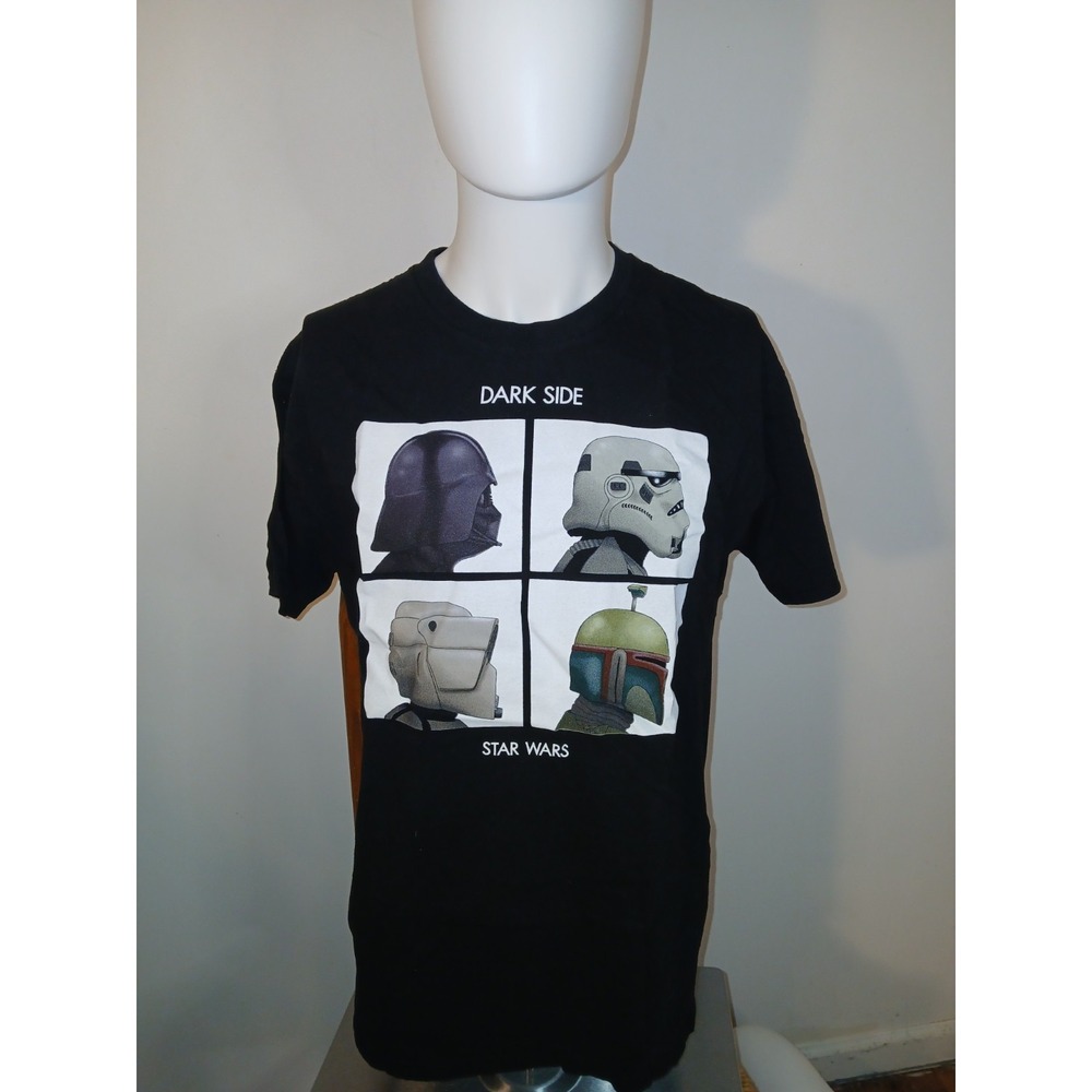 Mens Star Wars Darkside Black T Shirt Size Large Pre Owned Darth Vader